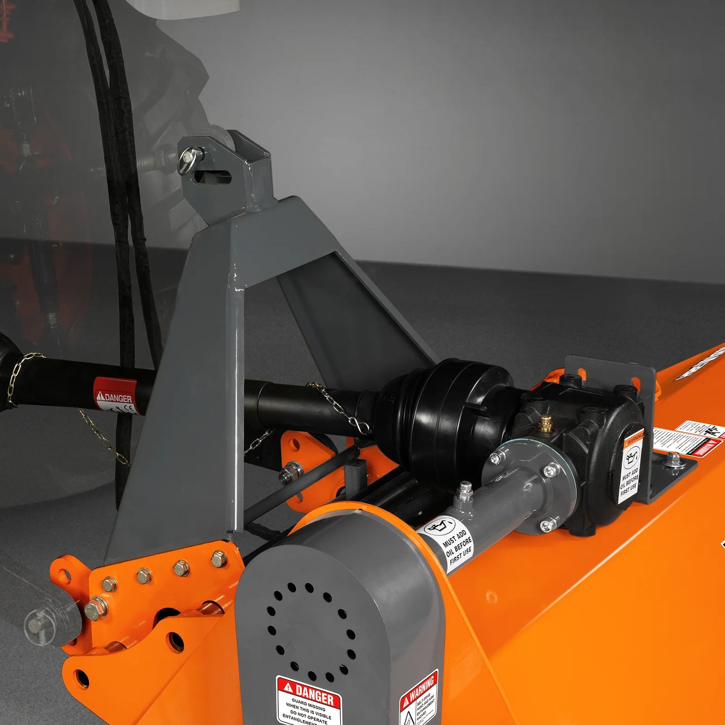 68” PTO Flail Mower with Hydraulic Side Shift 3 Point 30-60hp , NAM68H