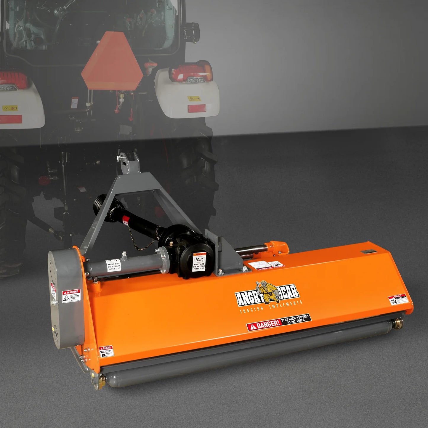 68” PTO Flail Mower with Hydraulic Side Shift 3 Point 30-60hp , NAM68H