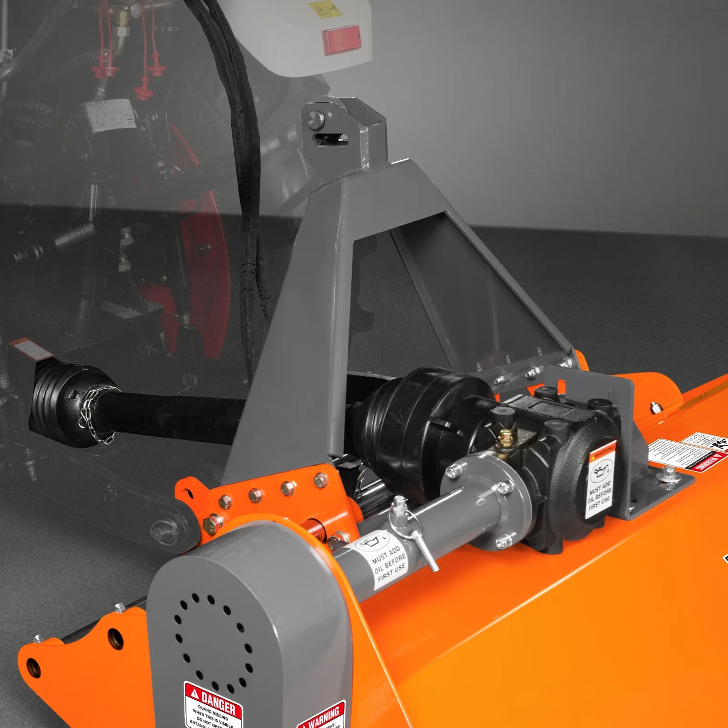 72” PTO Flail Mower with Hydraulic Side Shift 3 Point 45-85hp , NAM72H