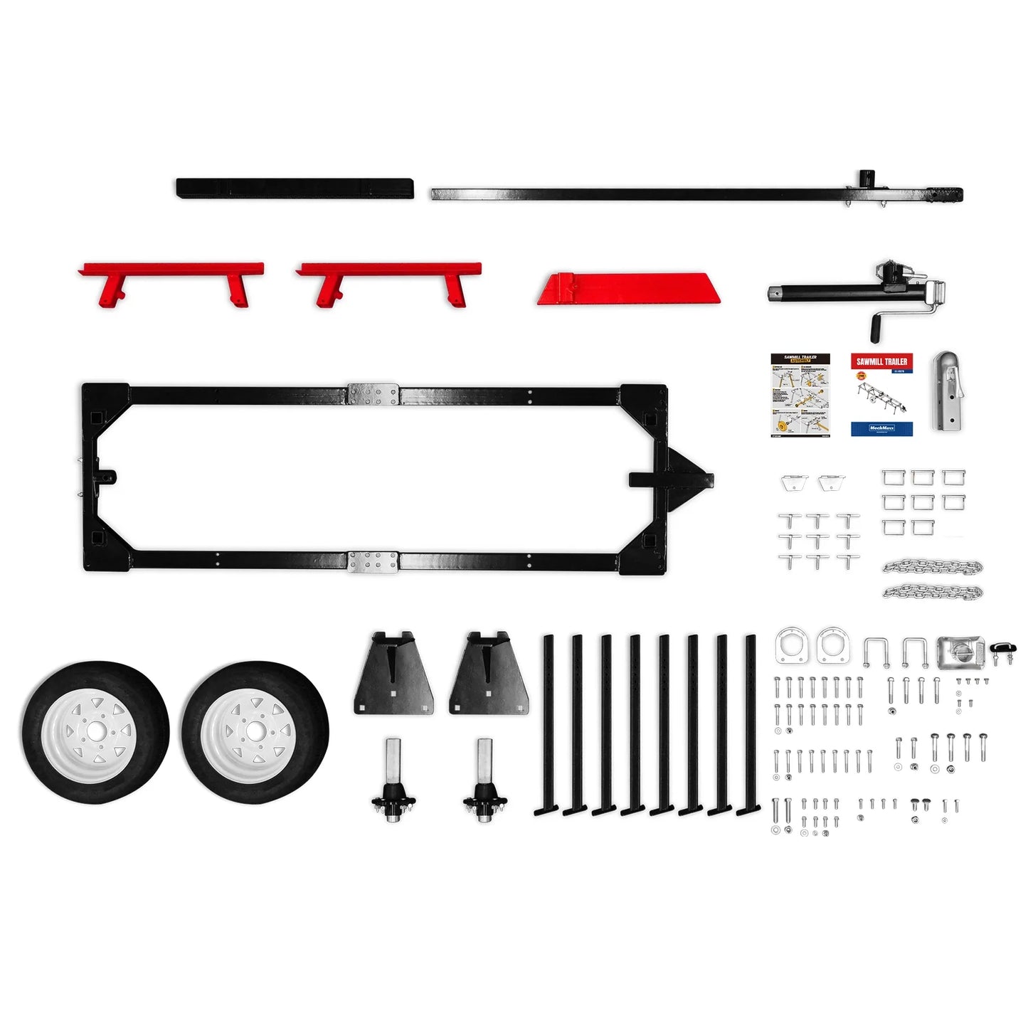 SM-22 Trailer Combo Kit for 13' Track Length Sawmill