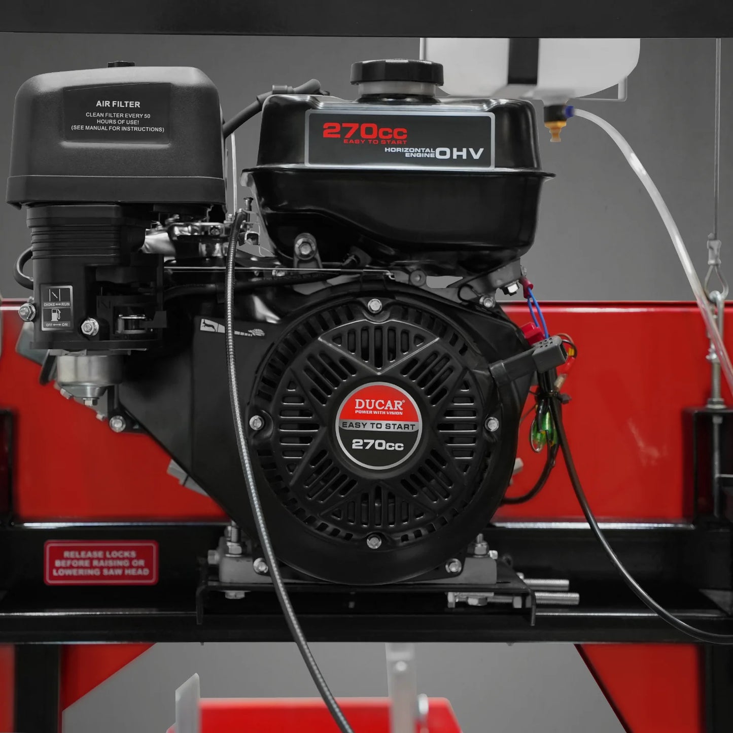 22" Portable Sawmill, 270cc 9HP Gasoline Engine, 20" Board Width, 13' Track Length , SM-22