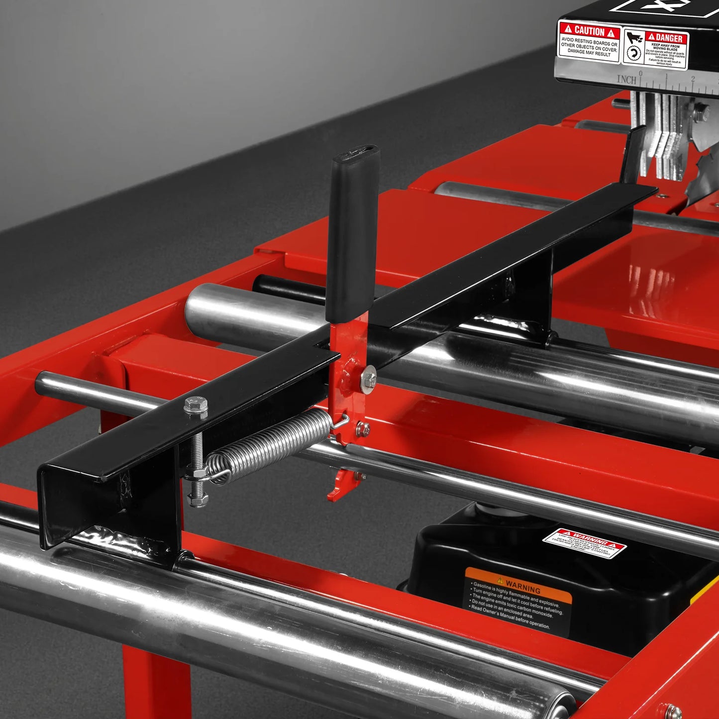 10" Blade 12'' Max Cutting Width Gasoline Engine Powered Single Blade Edger, SBE50