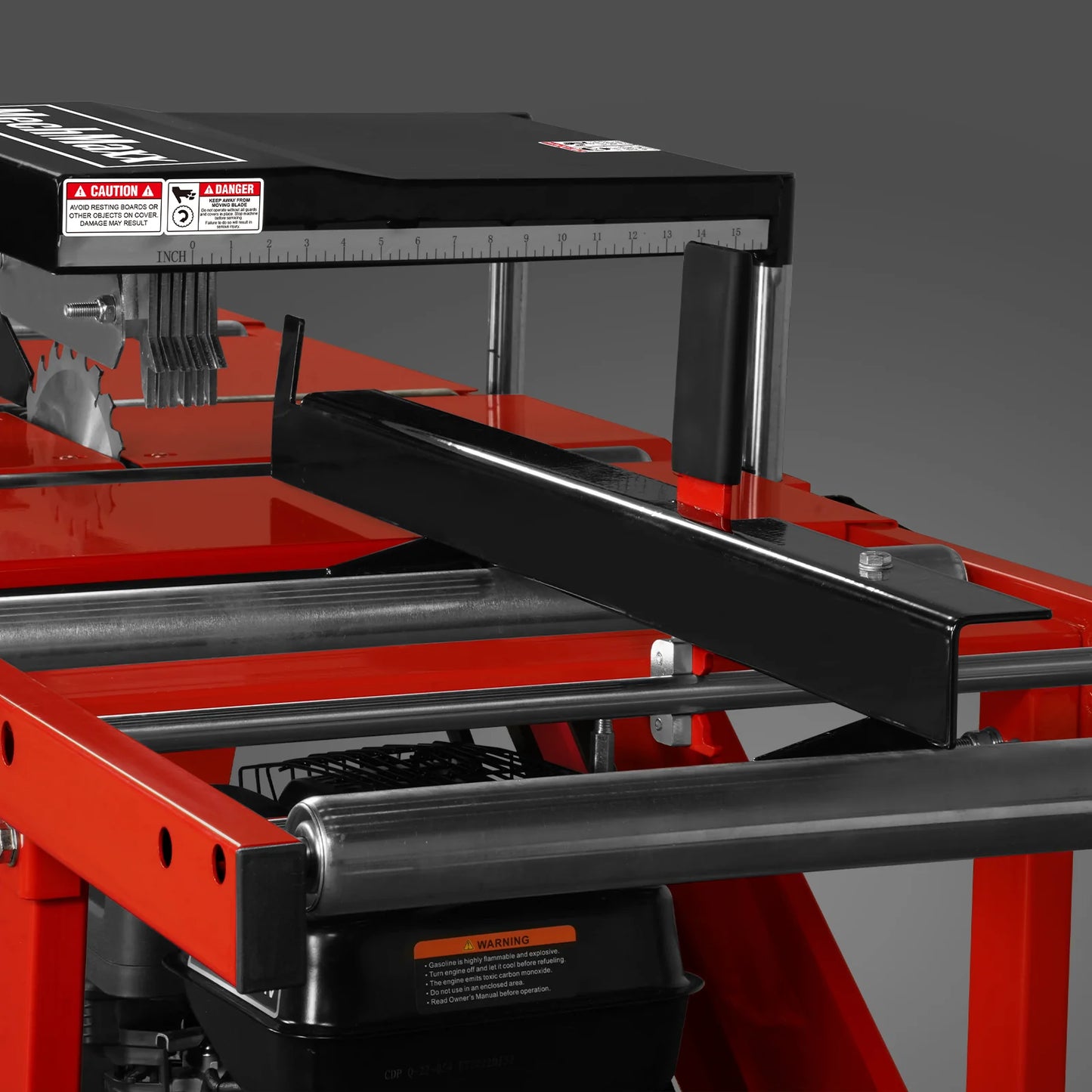 10" Blade 12'' Max Cutting Width Gasoline Engine Powered Single Blade Edger, SBE50