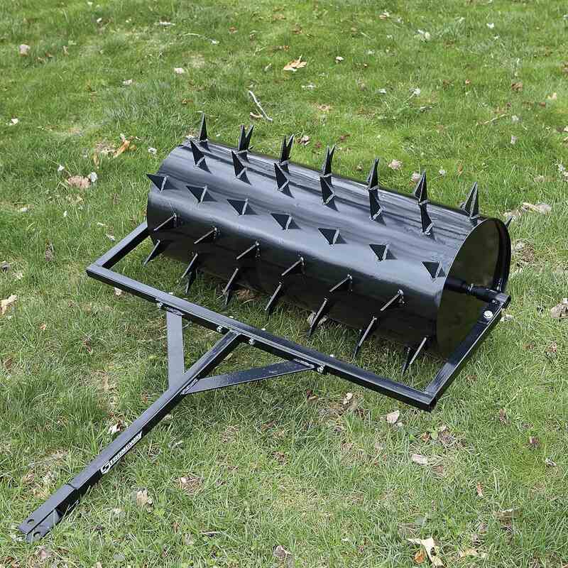 Strongway Drum Spike Lawn Aerator — 36in.W, 78 Spikes