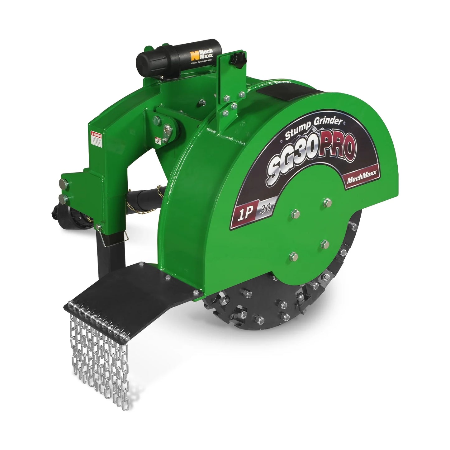 3-Point PTO Stump Grinder, 30 in Flywheel, 40-100HP, with 44 Carbide Teeth (PTO Shaft Included with Slip Clutch), SG30PRO
