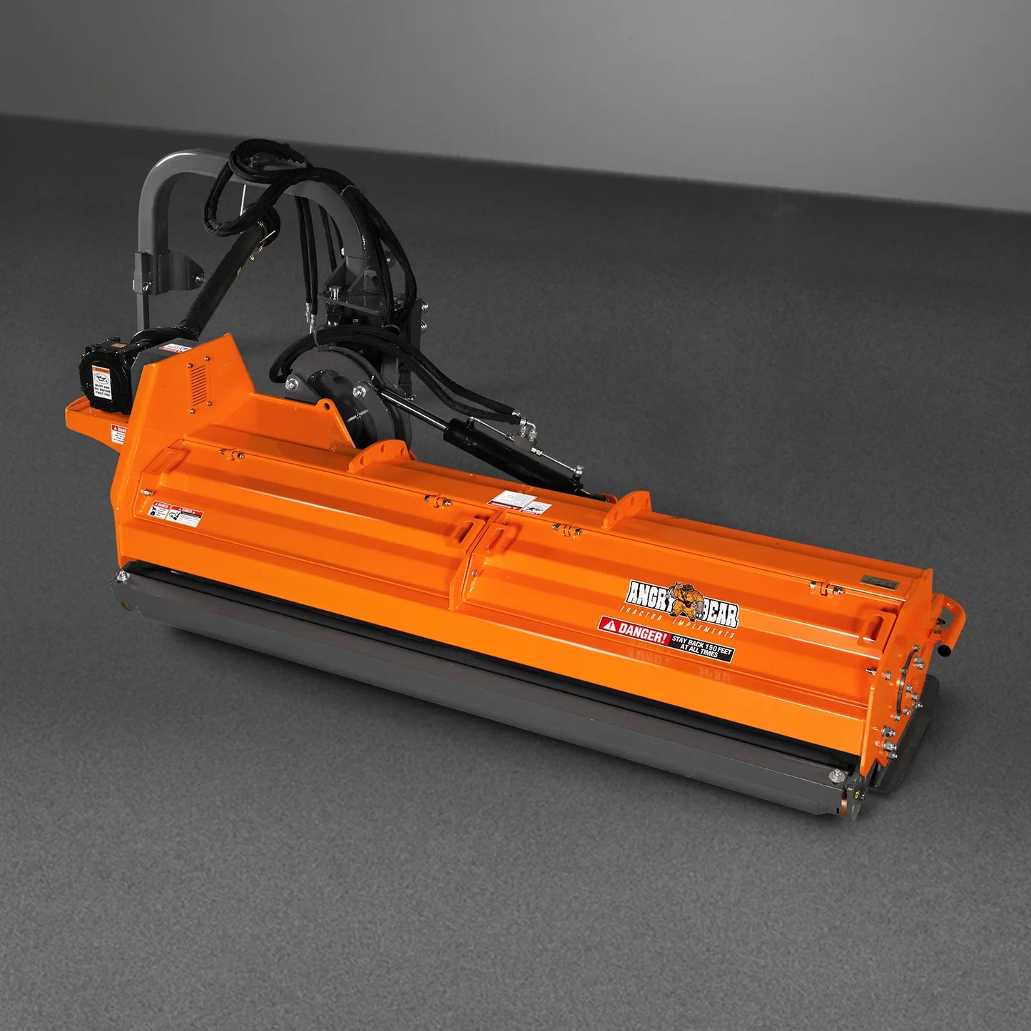 86" Heavy Duty 3Point Offset Ditch Bank Verge Flail Mower Italy CMR Gearbox, 90-120HP, PTO Driven, VBM86