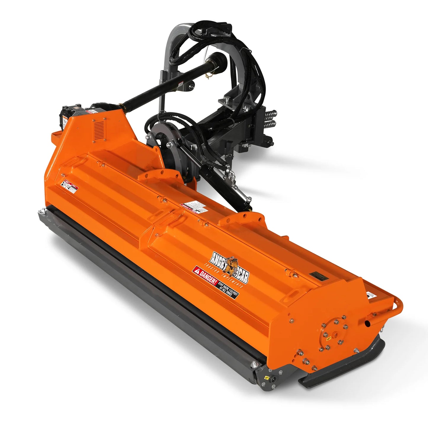 86" Heavy Duty 3Point Offset Ditch Bank Verge Flail Mower Italy CMR Gearbox, 90-120HP, PTO Driven, VBM86