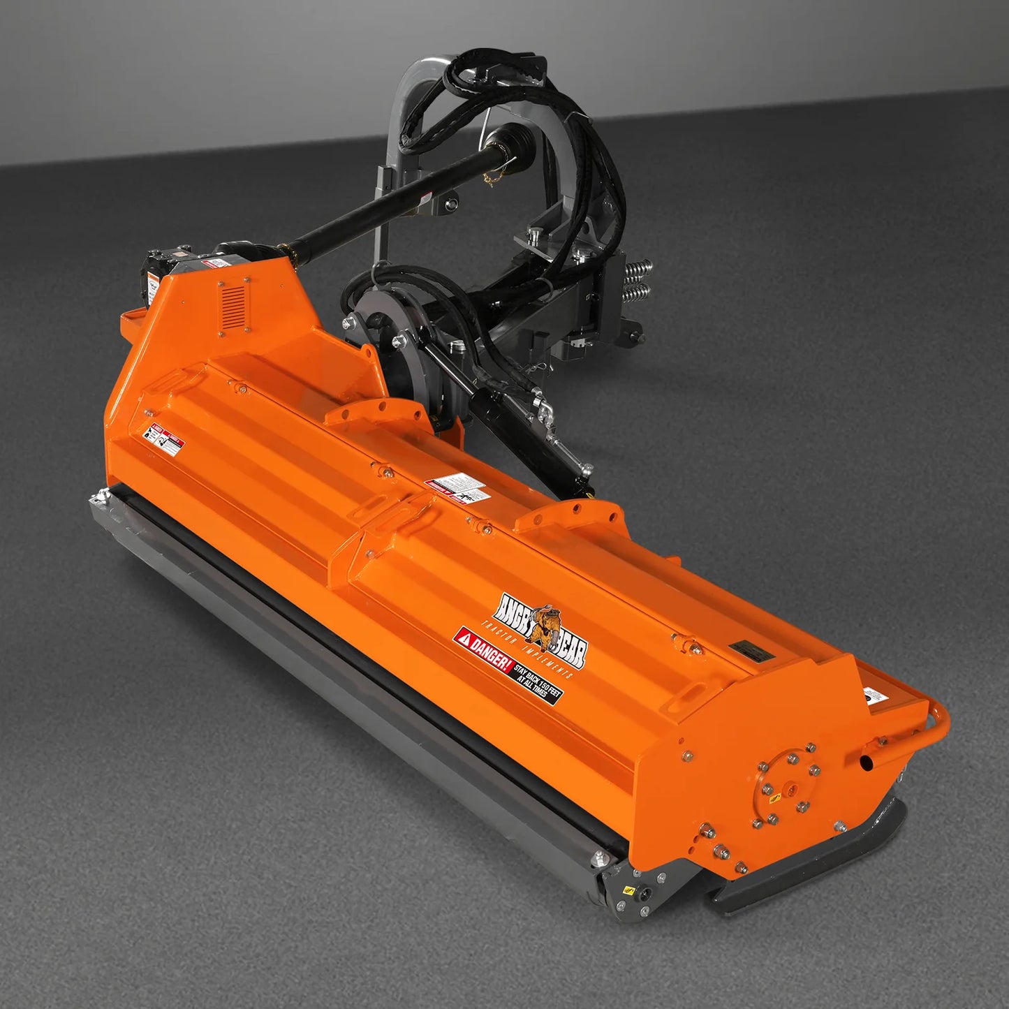 86" Heavy Duty 3Point Offset Ditch Bank Verge Flail Mower Italy CMR Gearbox, 90-120HP, PTO Driven, VBM86