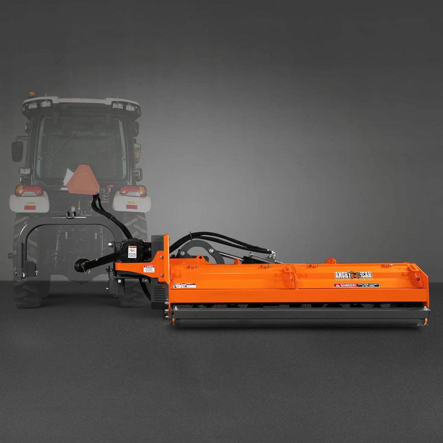 86" Heavy Duty 3Point Offset Ditch Bank Verge Flail Mower Italy CMR Gearbox, 90-120HP, PTO Driven, VBM86