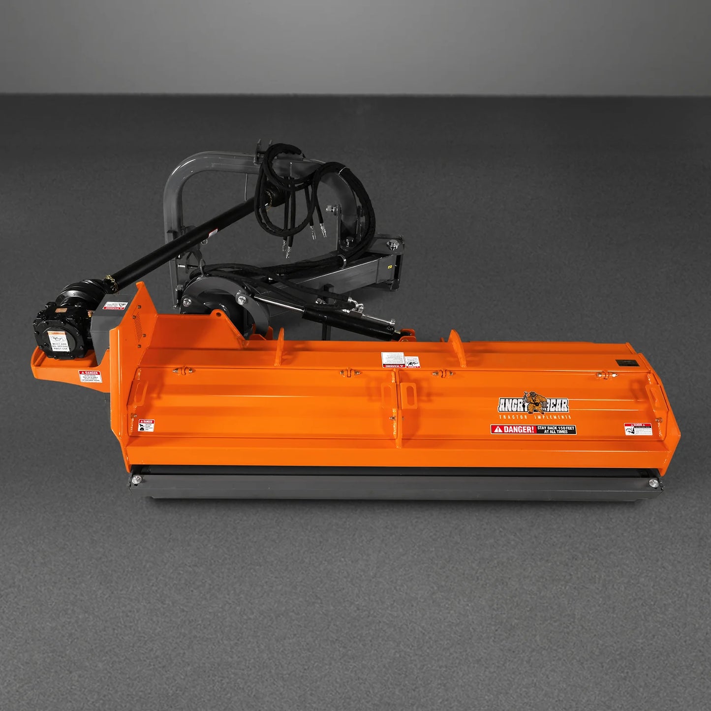 86" Heavy Duty 3Point Offset Ditch Bank Verge Flail Mower Italy CMR Gearbox, 90-120HP, PTO Driven, VBM86