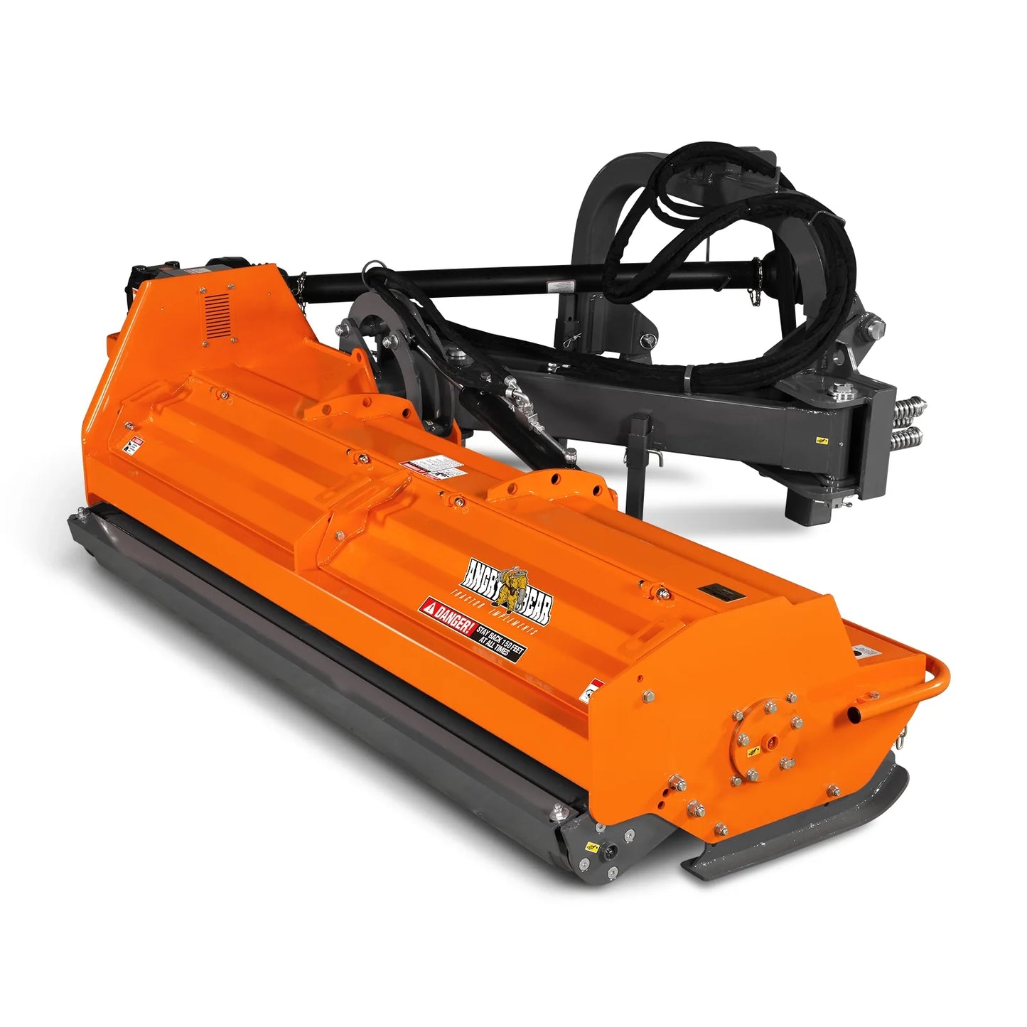 86" Heavy Duty 3Point Offset Ditch Bank Verge Flail Mower Italy CMR Gearbox, 90-120HP, PTO Driven, VBM86