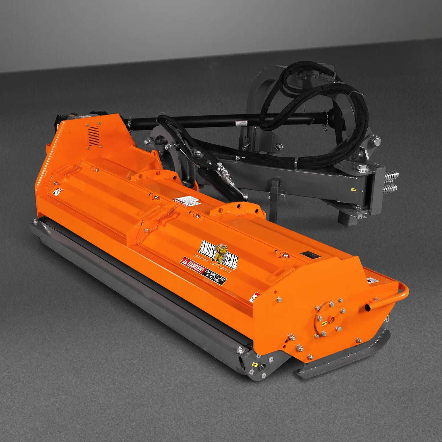 86" Heavy Duty 3Point Offset Ditch Bank Verge Flail Mower Italy CMR Gearbox, 90-120HP, PTO Driven, VBM86