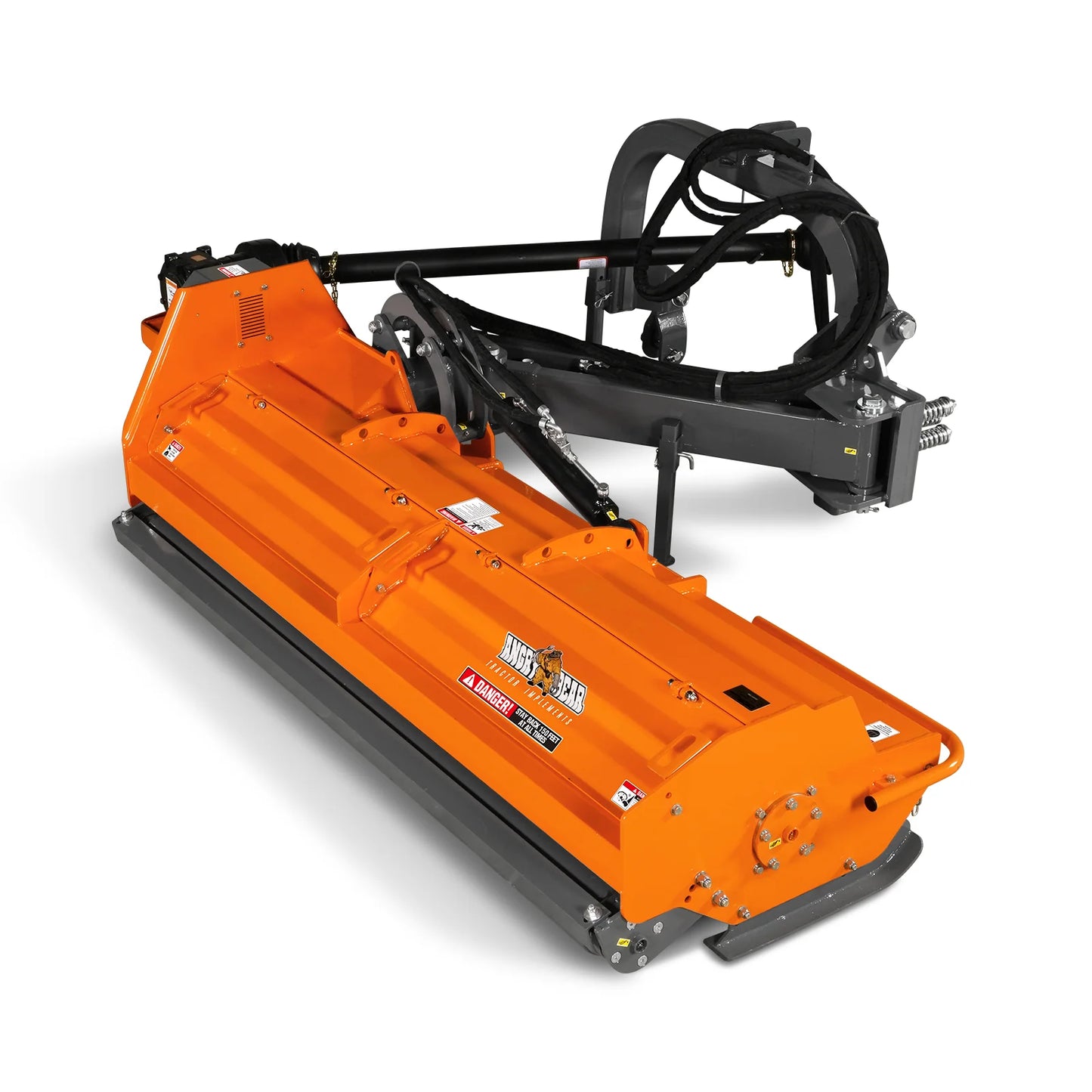 86" Heavy Duty 3Point Offset Ditch Bank Verge Flail Mower Italy CMR Gearbox, 90-120HP, PTO Driven, VBM86