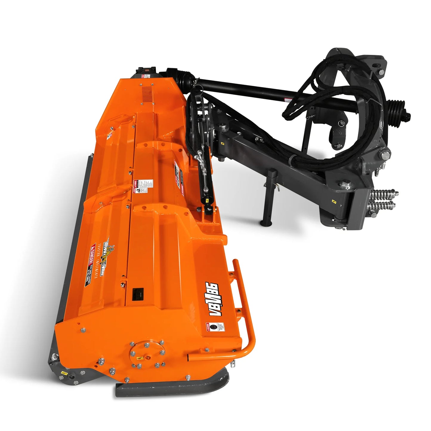 86" Heavy Duty 3Point Offset Ditch Bank Verge Flail Mower Italy CMR Gearbox, 90-120HP, PTO Driven, VBM86