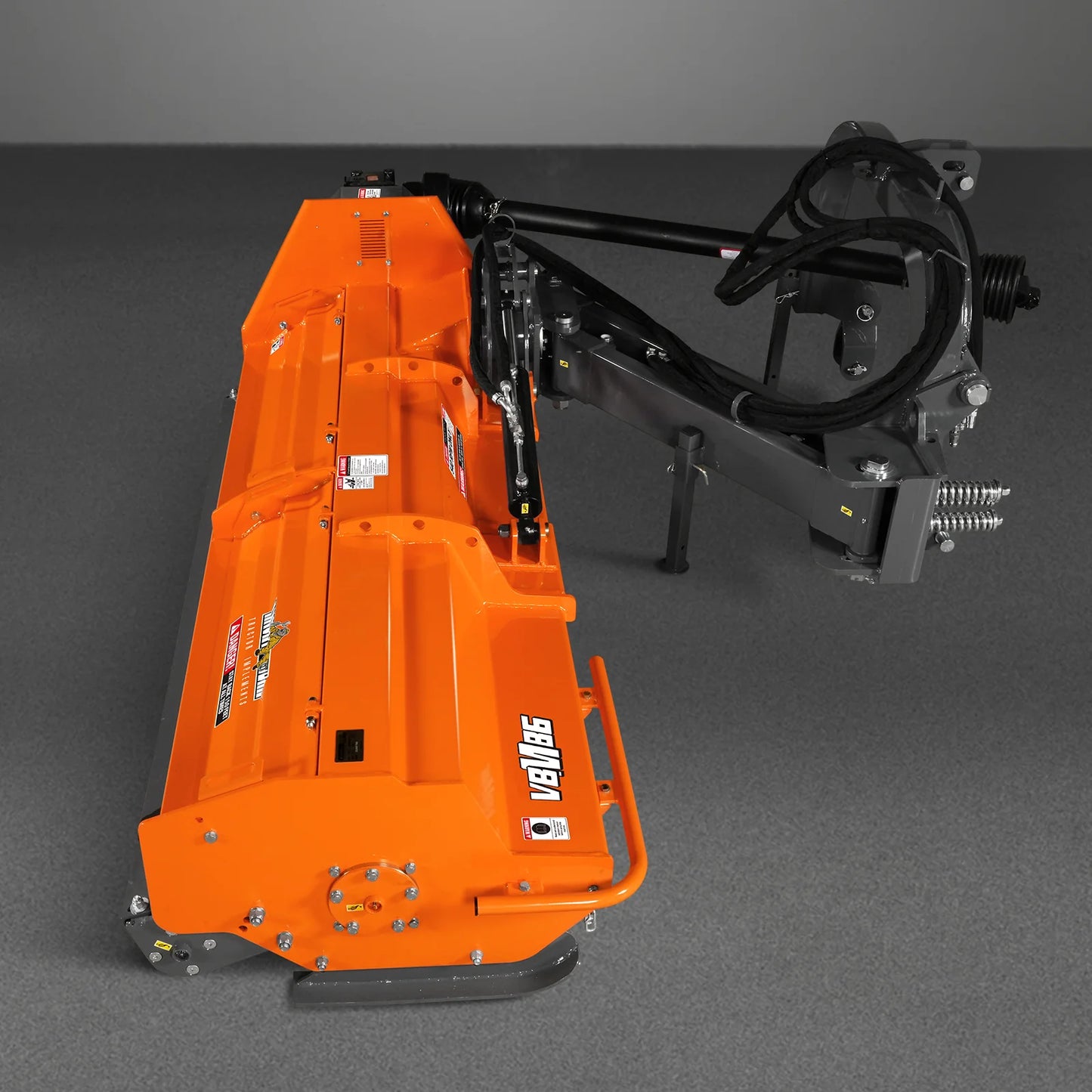 86" Heavy Duty 3Point Offset Ditch Bank Verge Flail Mower Italy CMR Gearbox, 90-120HP, PTO Driven, VBM86