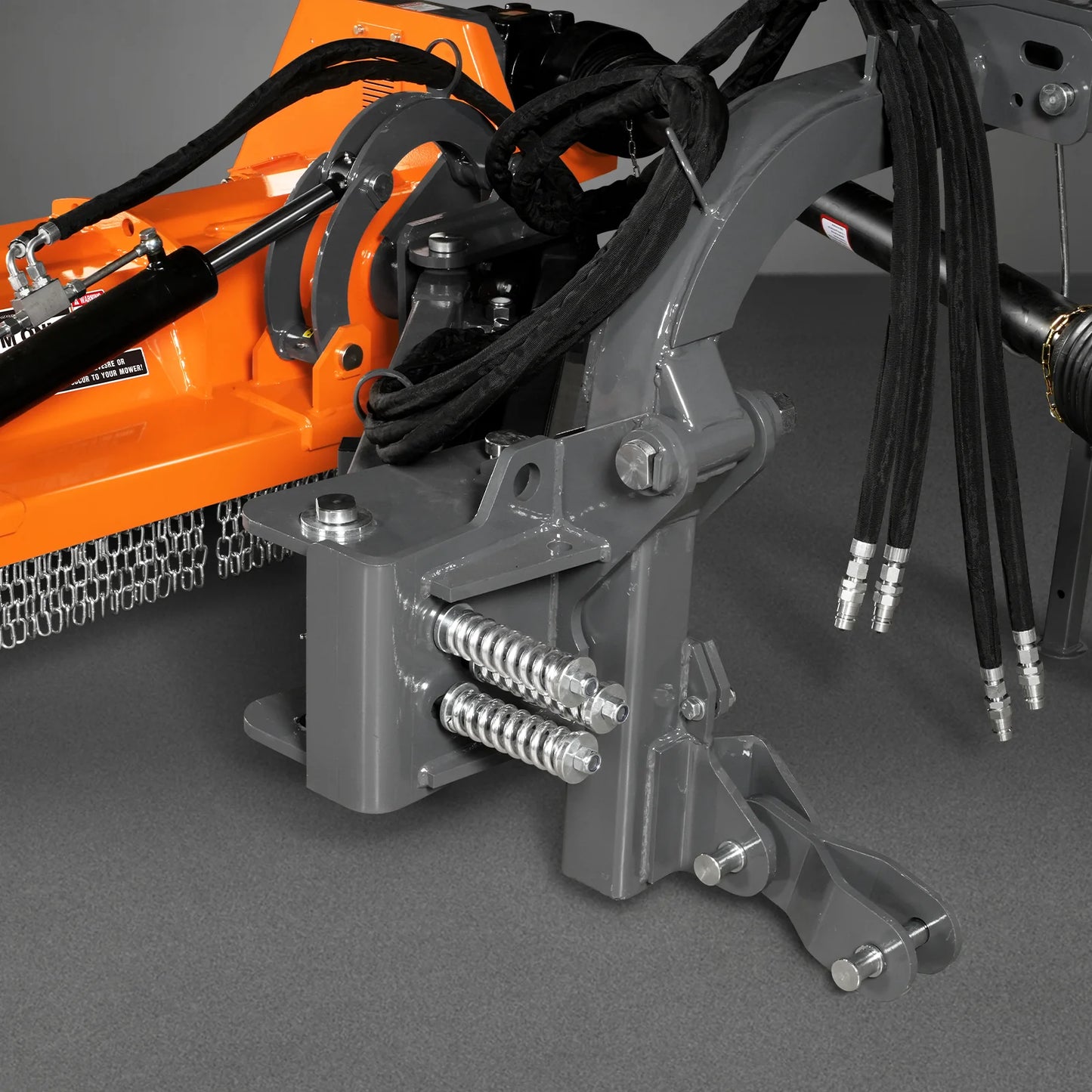 86" Heavy Duty 3Point Offset Ditch Bank Verge Flail Mower Italy CMR Gearbox, 90-120HP, PTO Driven, VBM86