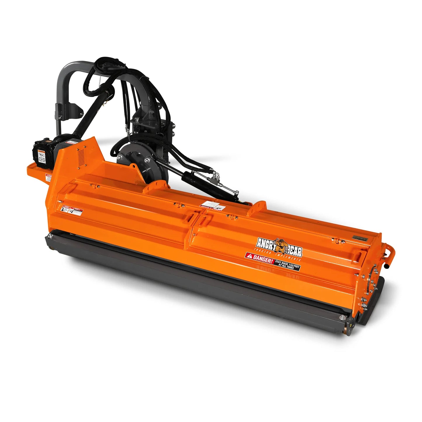 86" Heavy Duty 3Point Offset Ditch Bank Verge Flail Mower Italy CMR Gearbox, 90-120HP, PTO Driven, VBM86