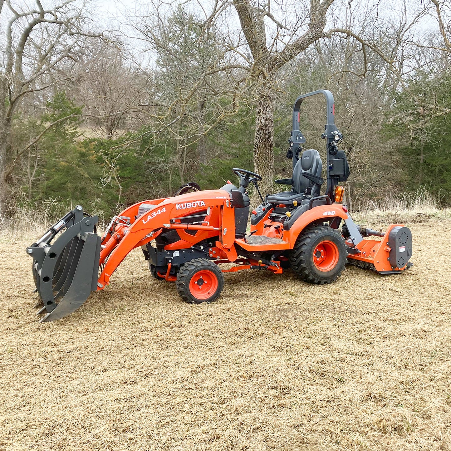 60'' Light-duty Flail Mower 3 Point 15-35HP , PTO Driven, EFS60