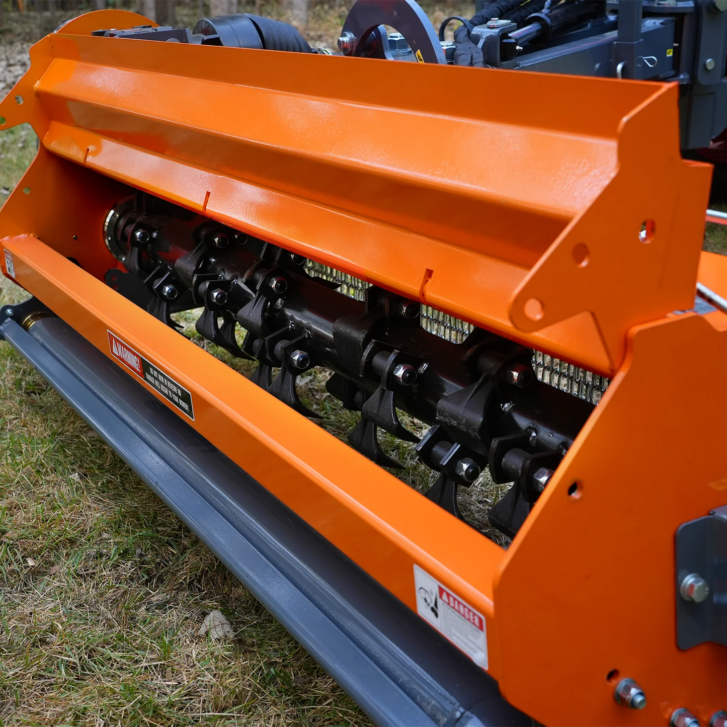 72” Heavy Duty Offset Ditch Bank Flail Mower Italy CMR Gearbox, 90° Tilt, 70-100 HP Tractor, 3-Point Hitch, PTO Driven, VAM72