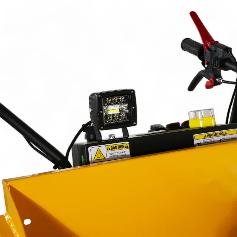 MechMaxx 1100Lbs Capacity Battery Powered Barrow Electric Mini Dumper E50