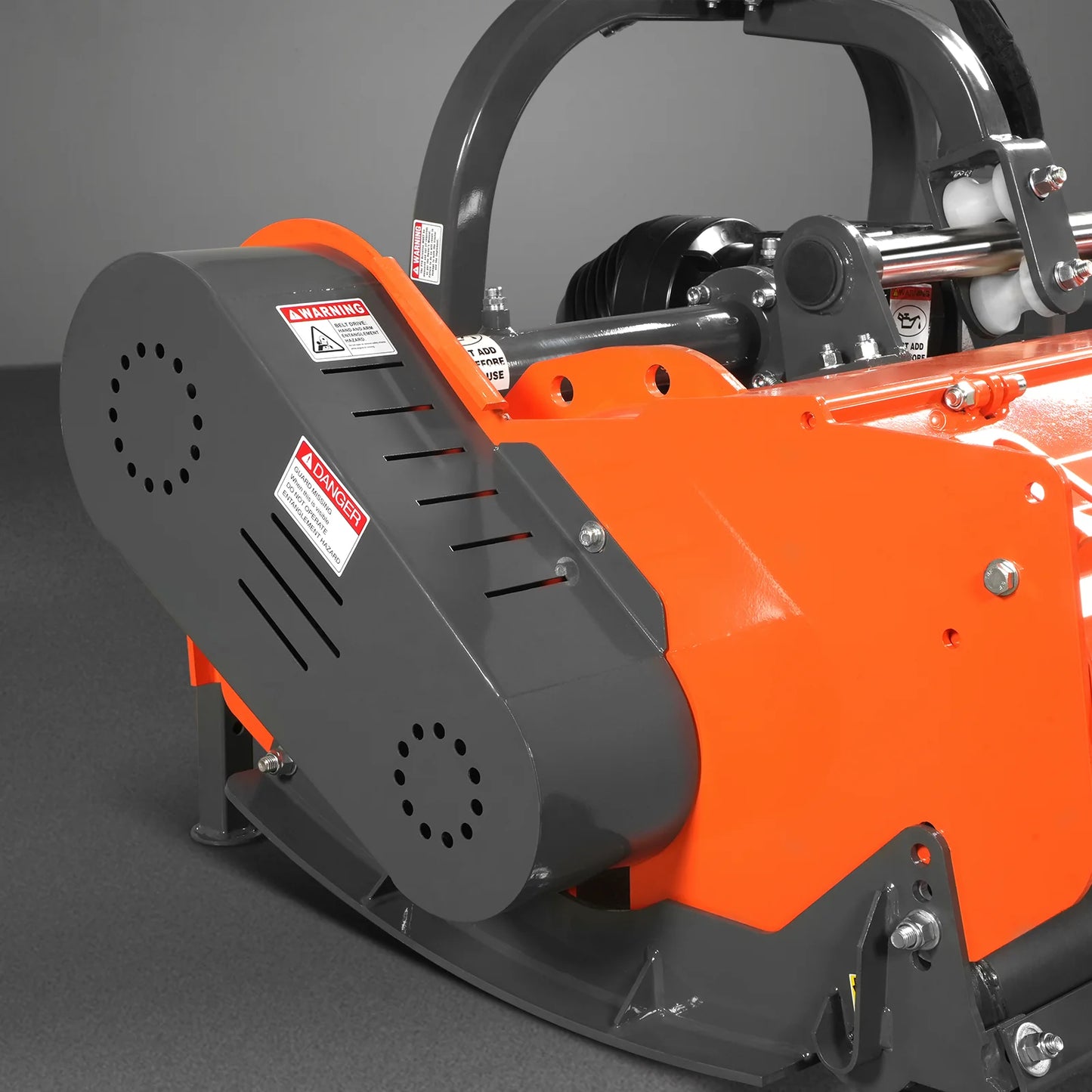 63" Heavy Duty PTO Flail Mower with Hydraulic Side Shift 3 Point 50-75 hp, KDK63H