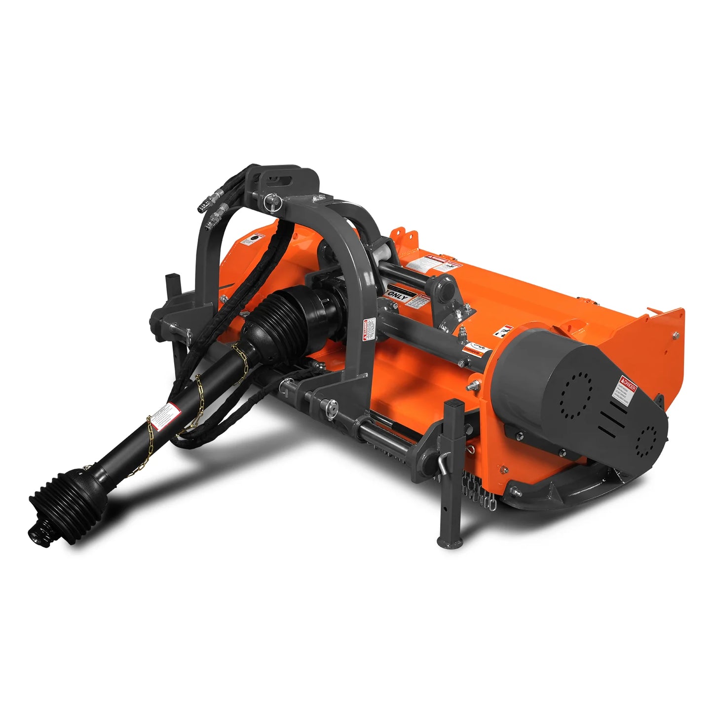 63" Heavy Duty PTO Flail Mower with Hydraulic Side Shift 3 Point 50-75 hp, KDK63H