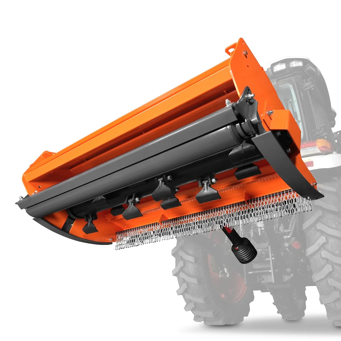 63" Heavy Duty PTO Flail Mower with Hydraulic Side Shift 3 Point 50-75 hp, KDK63H