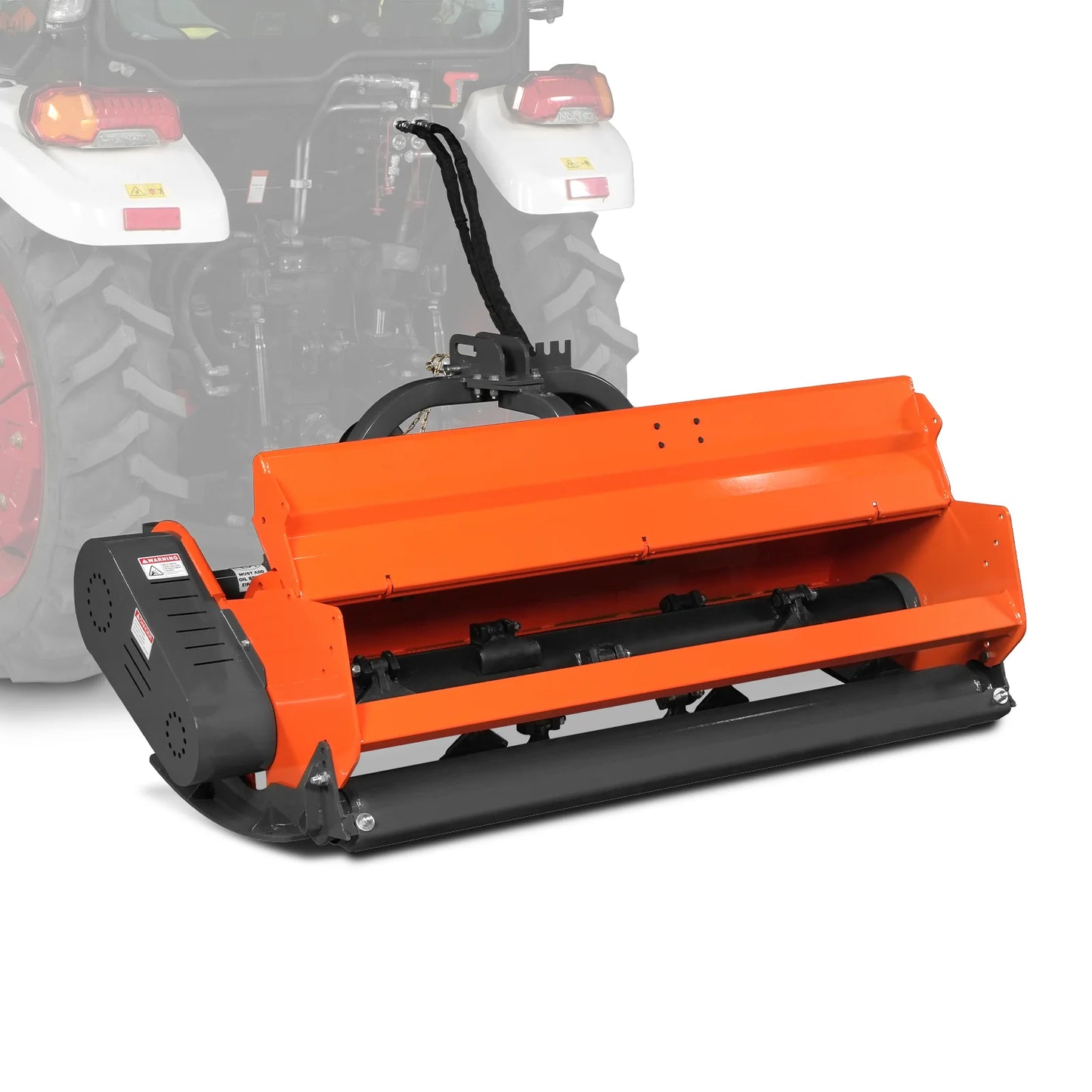 63" Heavy Duty PTO Flail Mower with Hydraulic Side Shift 3 Point 50-75 hp, KDK63H