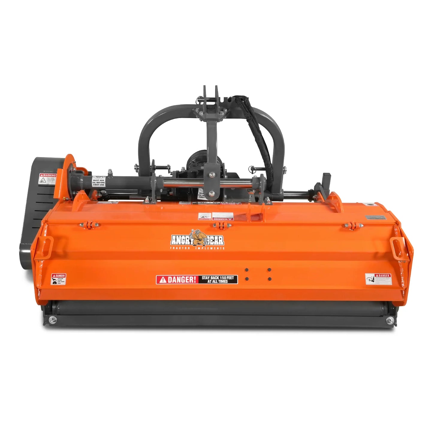 63" Heavy Duty PTO Flail Mower with Hydraulic Side Shift 3 Point 50-75 hp, KDK63H