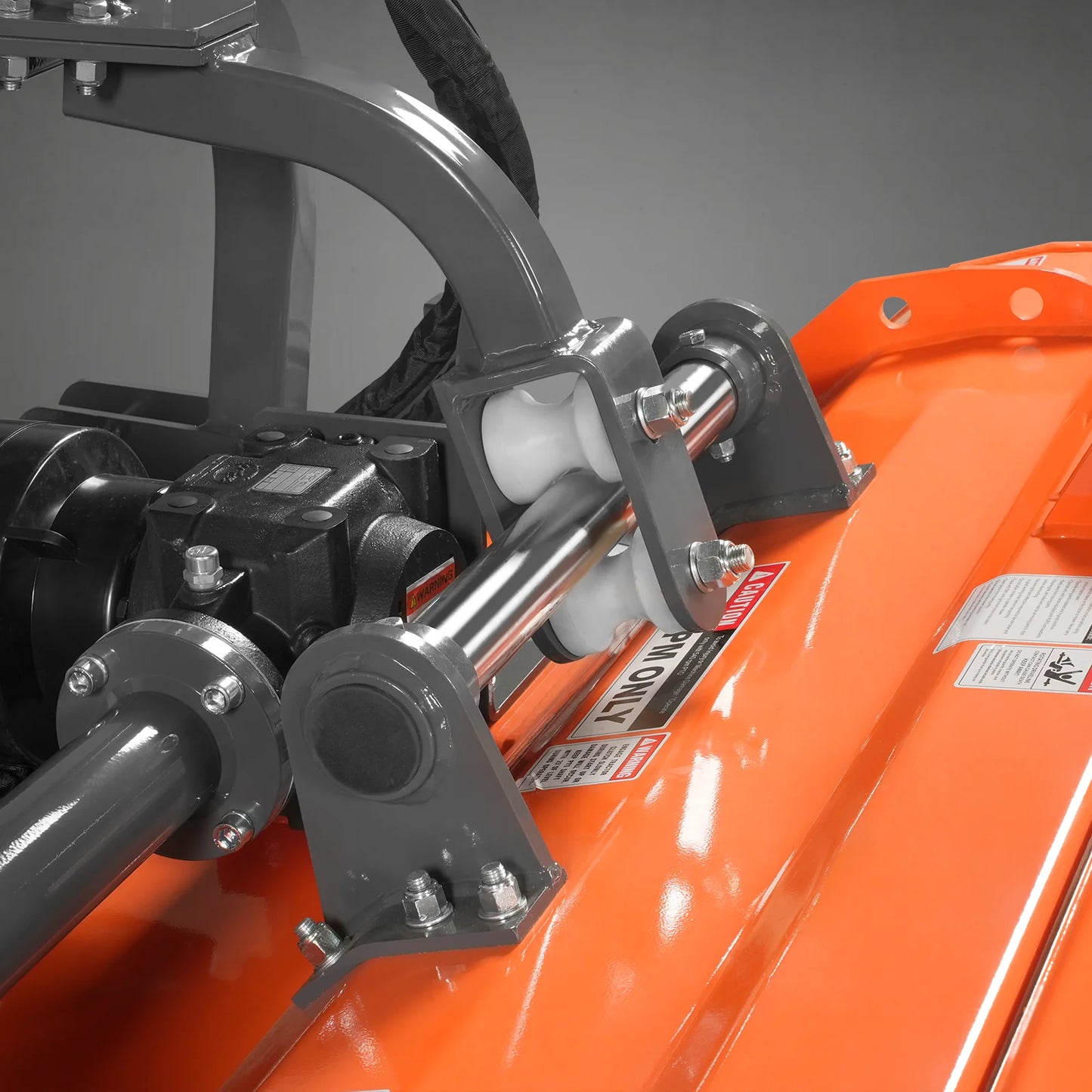 63" Heavy Duty PTO Flail Mower with Hydraulic Side Shift 3 Point 50-75 hp, KDK63H