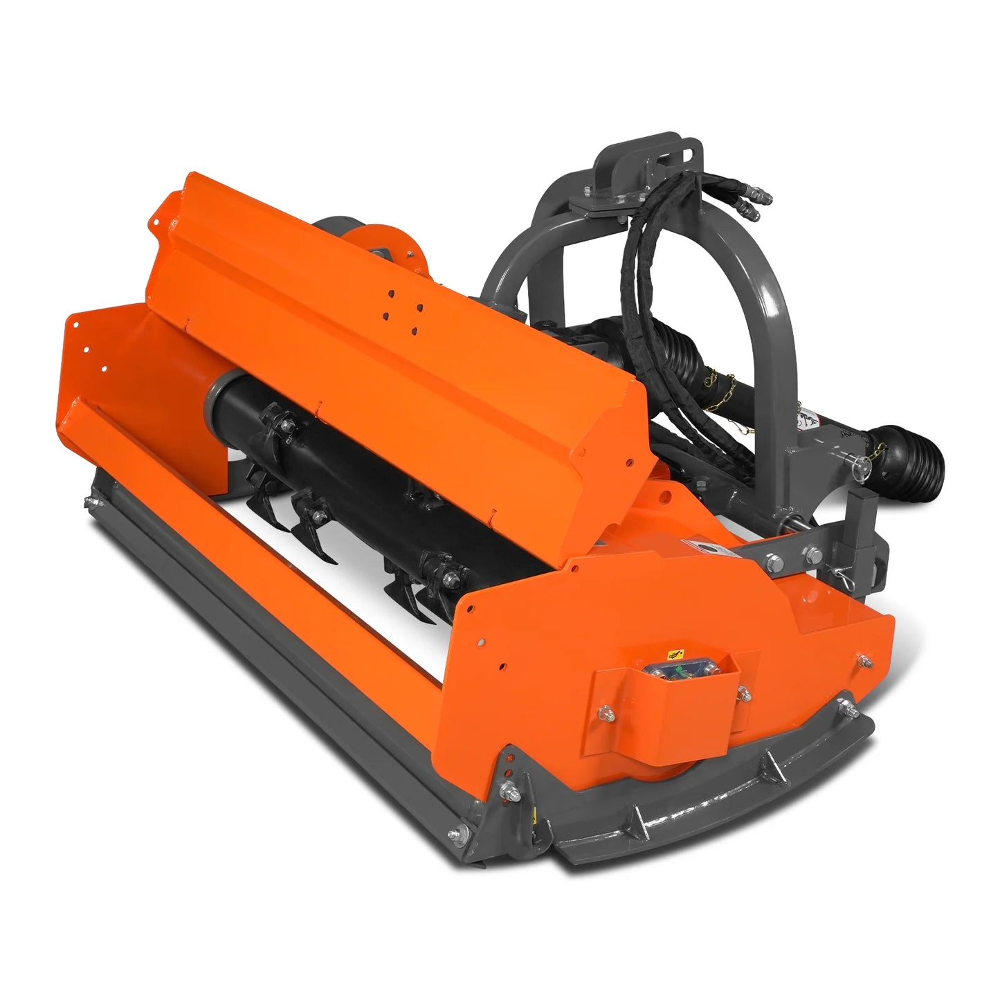 63" Heavy Duty PTO Flail Mower with Hydraulic Side Shift 3 Point 50-75 hp, KDK63H