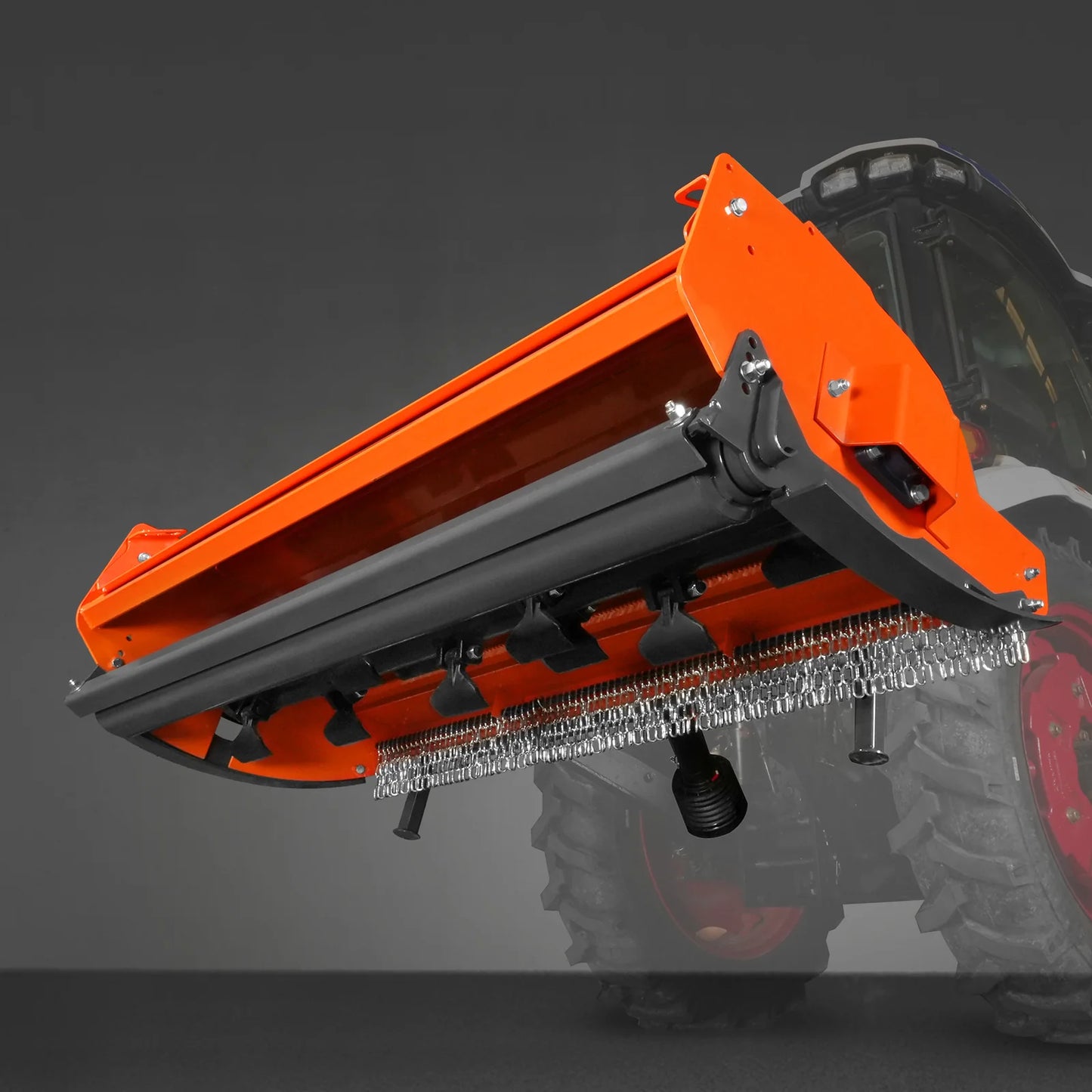 72" Heavy Duty PTO Flail Mower with Hydraulic Side Shift 3 Point 50-75 hp, KDK72H