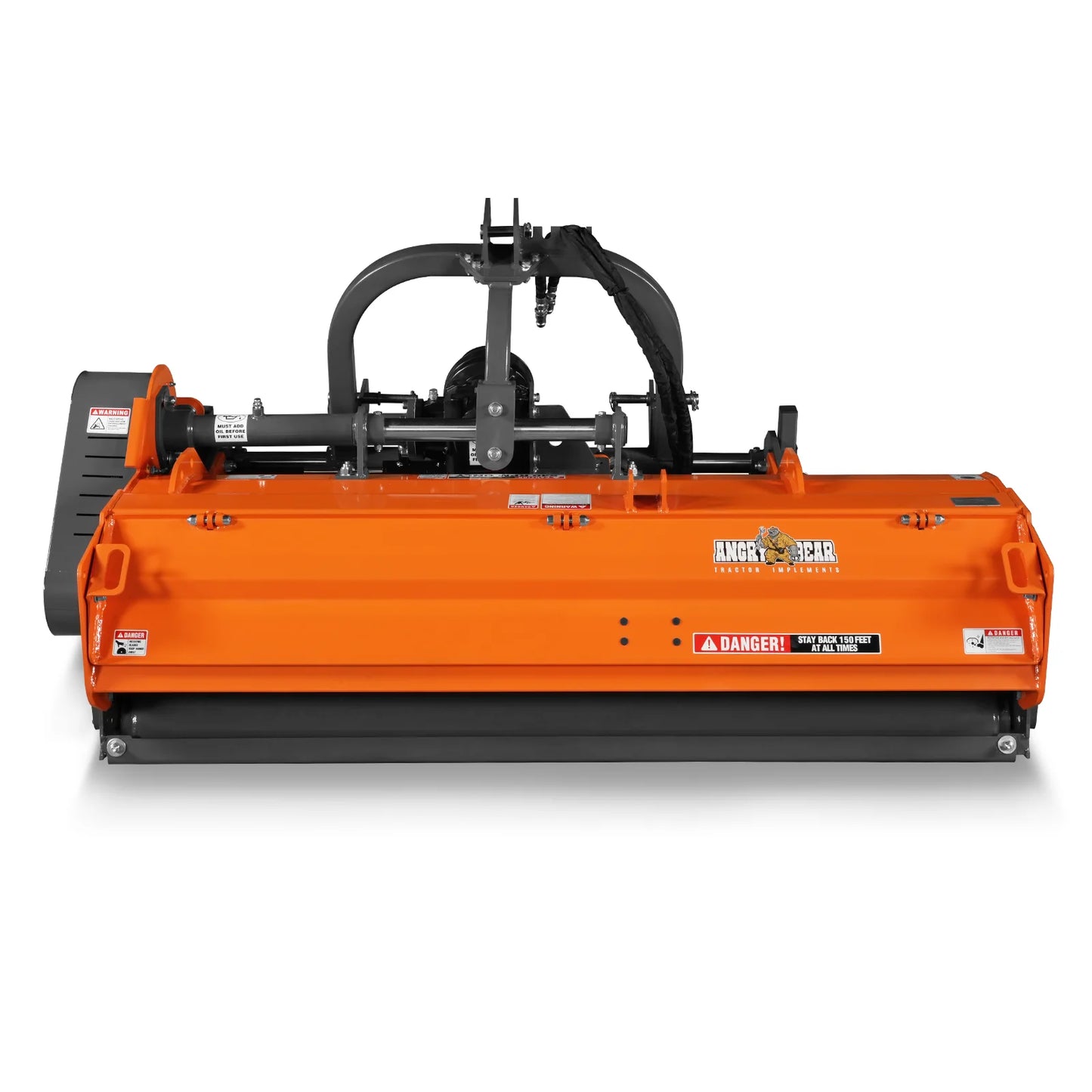 72" Heavy Duty PTO Flail Mower with Hydraulic Side Shift 3 Point 50-75 hp, KDK72H