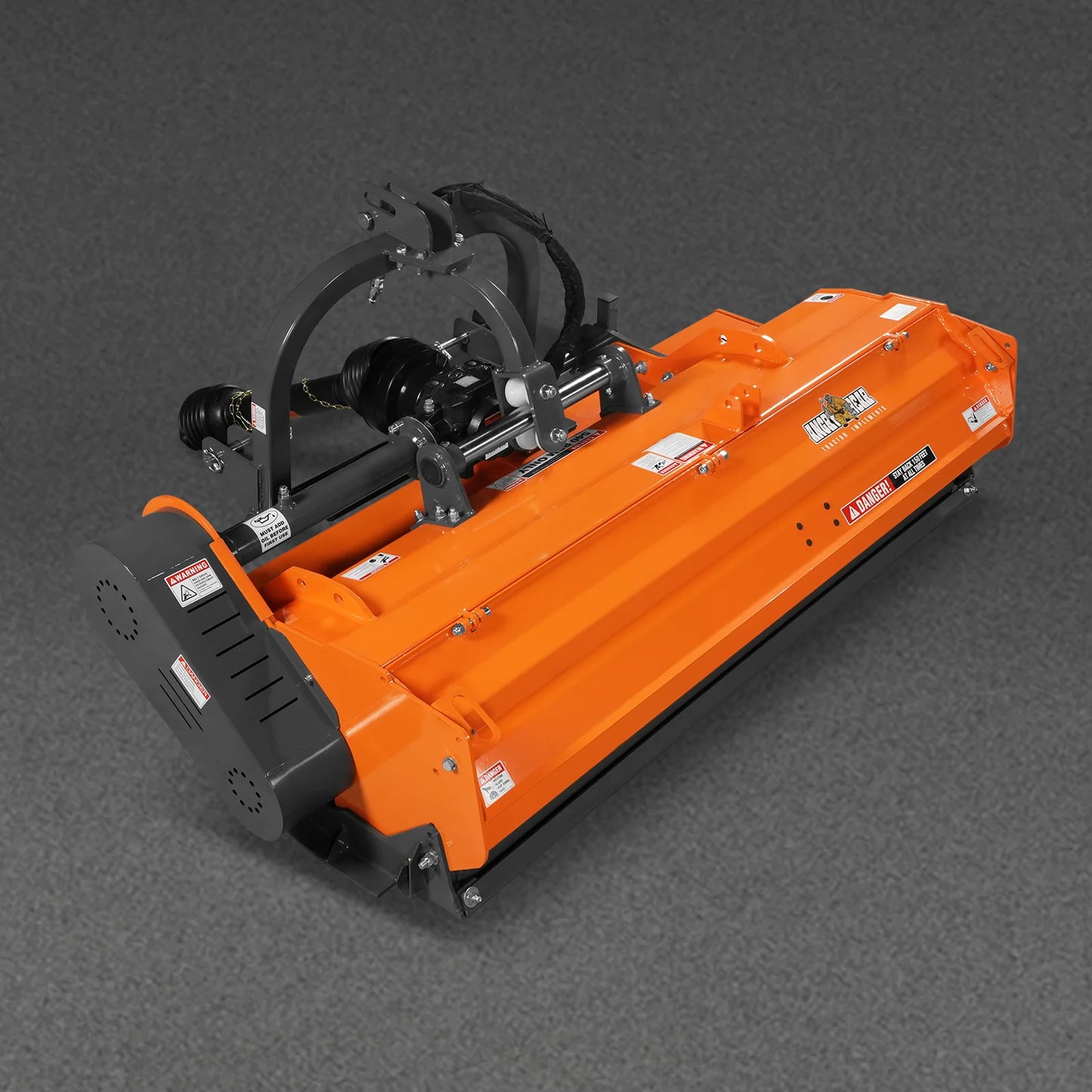 72" Heavy Duty PTO Flail Mower with Hydraulic Side Shift 3 Point 50-75 hp, KDK72H