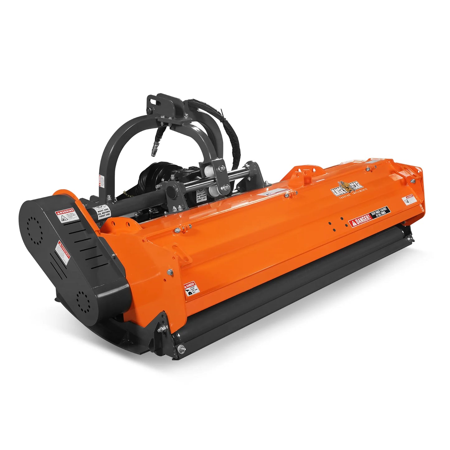 72" Heavy Duty PTO Flail Mower with Hydraulic Side Shift 3 Point 50-75 hp, KDK72H