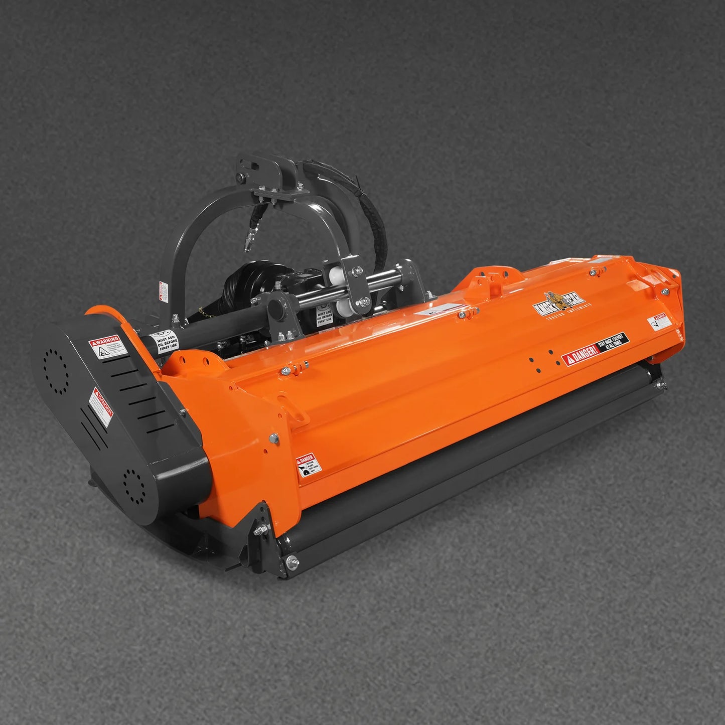 72" Heavy Duty PTO Flail Mower with Hydraulic Side Shift 3 Point 50-75 hp, KDK72H