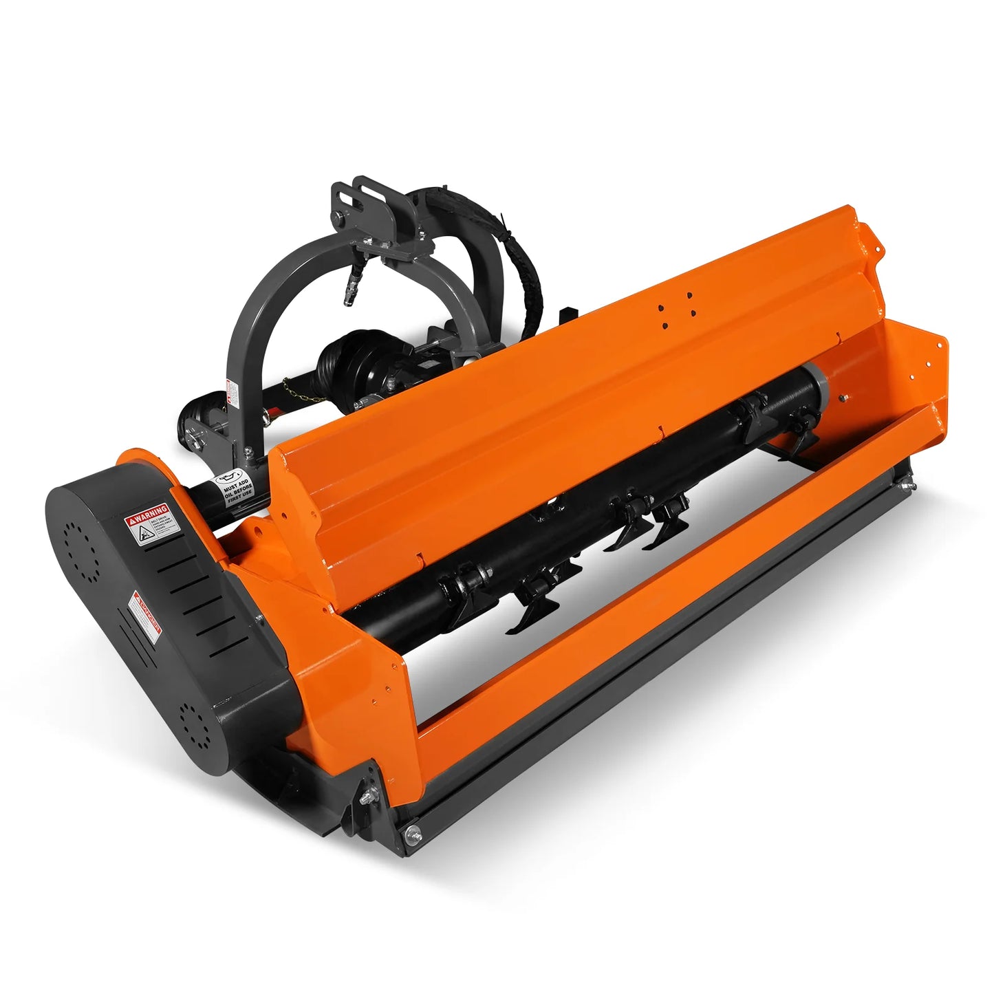 72" Heavy Duty PTO Flail Mower with Hydraulic Side Shift 3 Point 50-75 hp, KDK72H