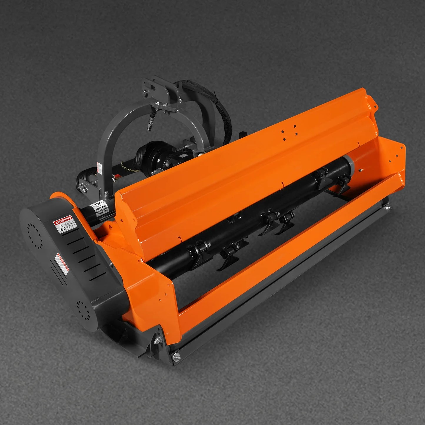 72" Heavy Duty PTO Flail Mower with Hydraulic Side Shift 3 Point 50-75 hp, KDK72H