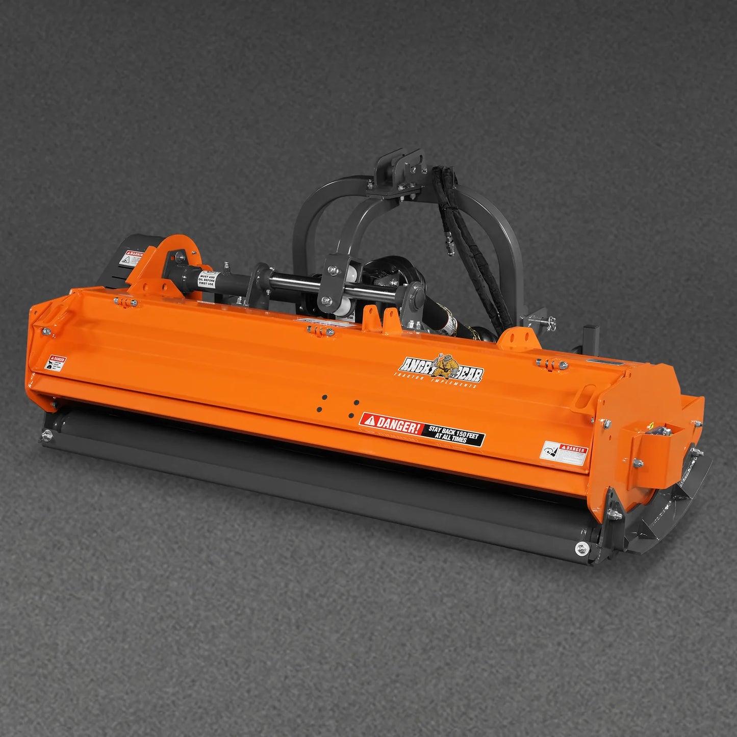 72" Heavy Duty PTO Flail Mower with Hydraulic Side Shift 3 Point 50-75 hp, KDK72H