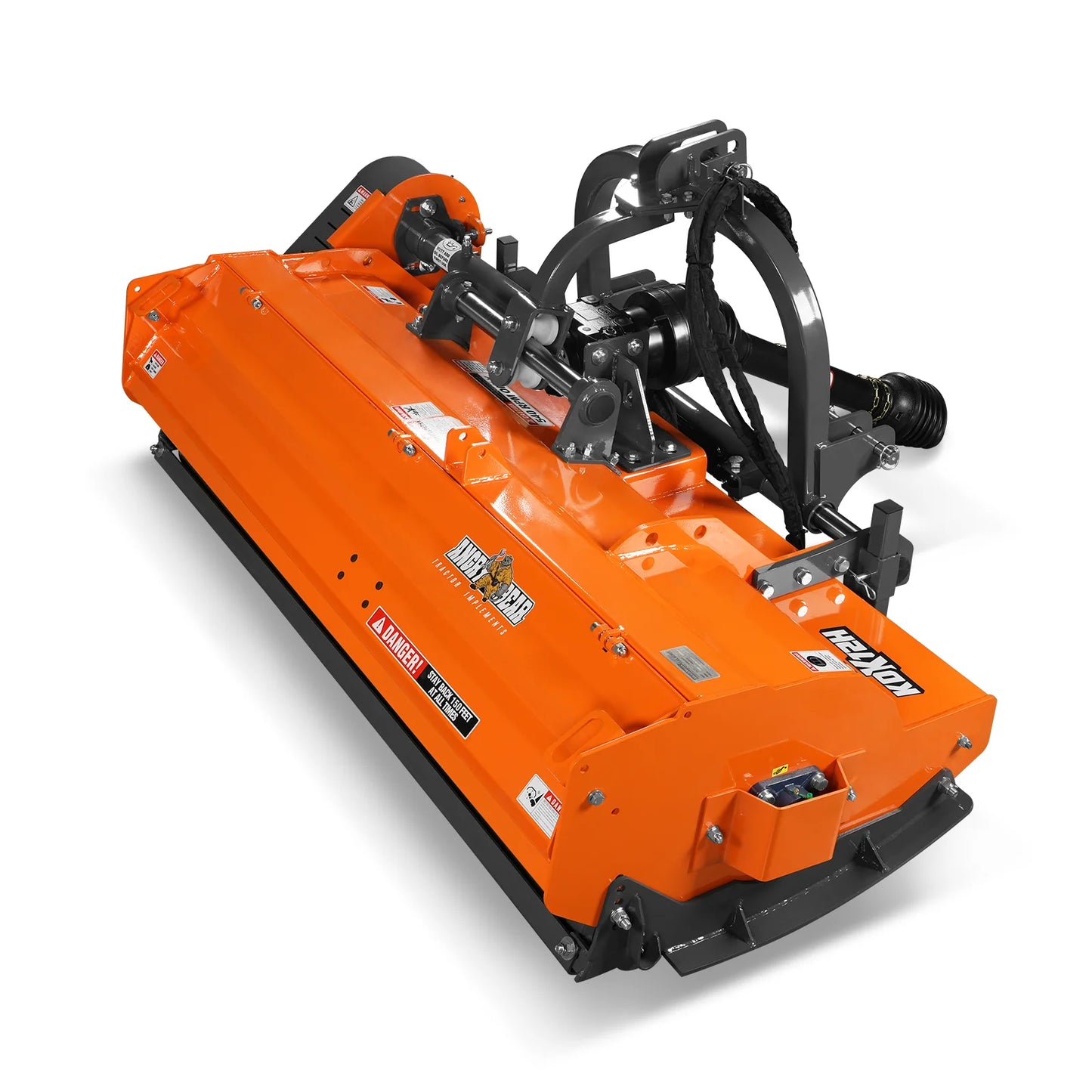 72" Heavy Duty PTO Flail Mower with Hydraulic Side Shift 3 Point 50-75 hp, KDK72H