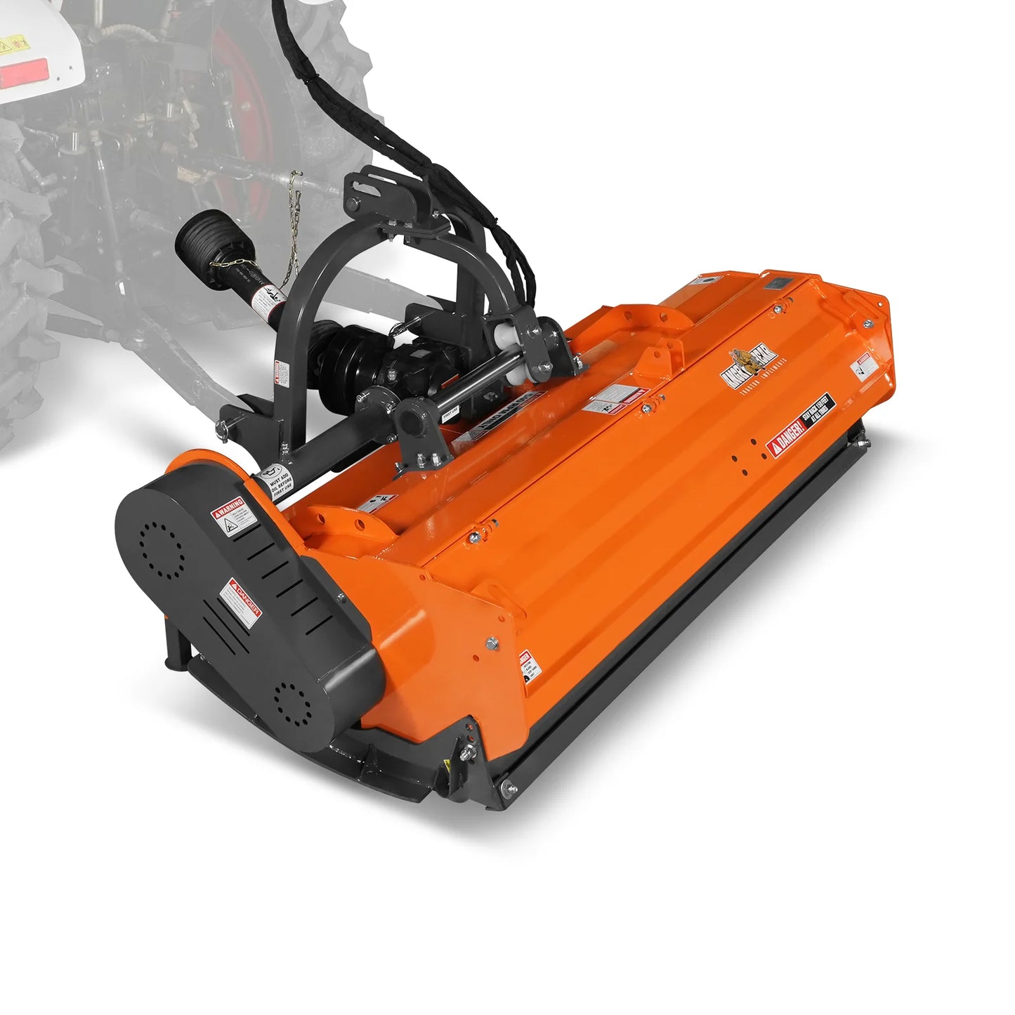 72" Heavy Duty PTO Flail Mower with Hydraulic Side Shift 3 Point 50-75 hp, KDK72H