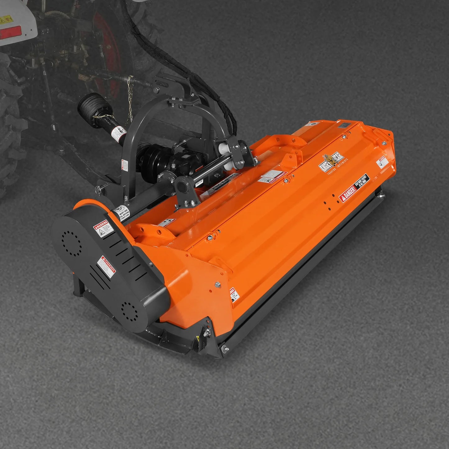 72" Heavy Duty PTO Flail Mower with Hydraulic Side Shift 3 Point 50-75 hp, KDK72H