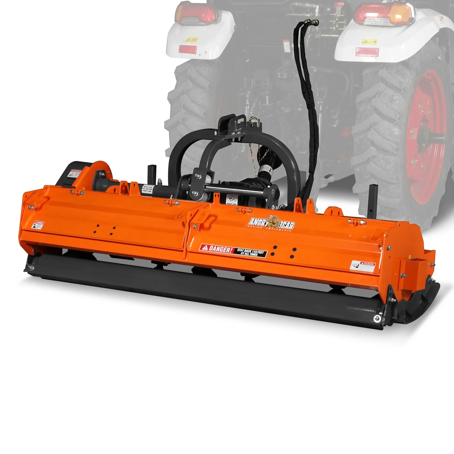 78" Heavy Duty PTO Flail Mower with Hydraulic Side Shift 3 Point 50-85 hp, KDK78H