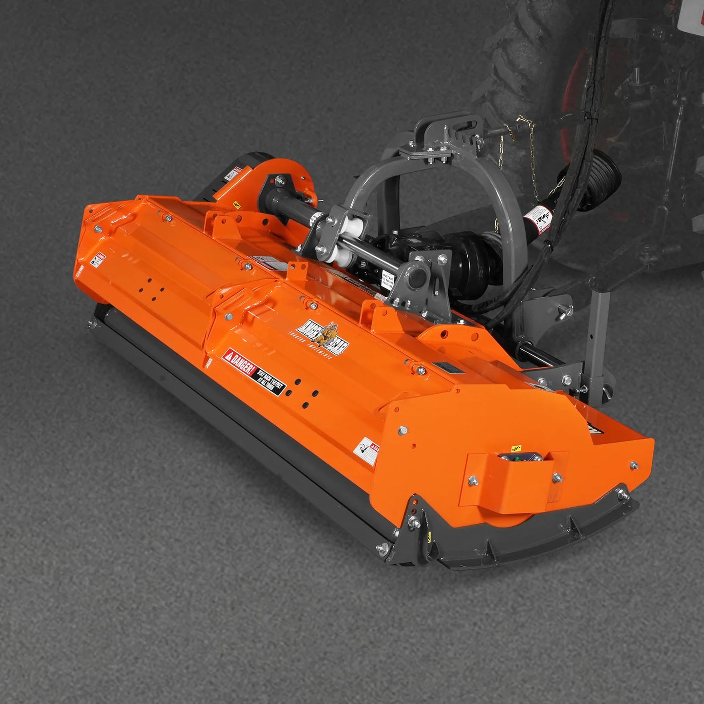 78" Heavy Duty PTO Flail Mower with Hydraulic Side Shift 3 Point 50-85 hp, KDK78H