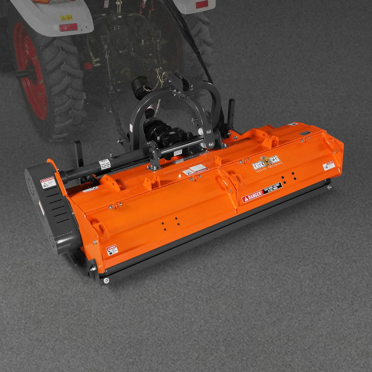 78" Heavy Duty PTO Flail Mower with Hydraulic Side Shift 3 Point 50-85 hp, KDK78H