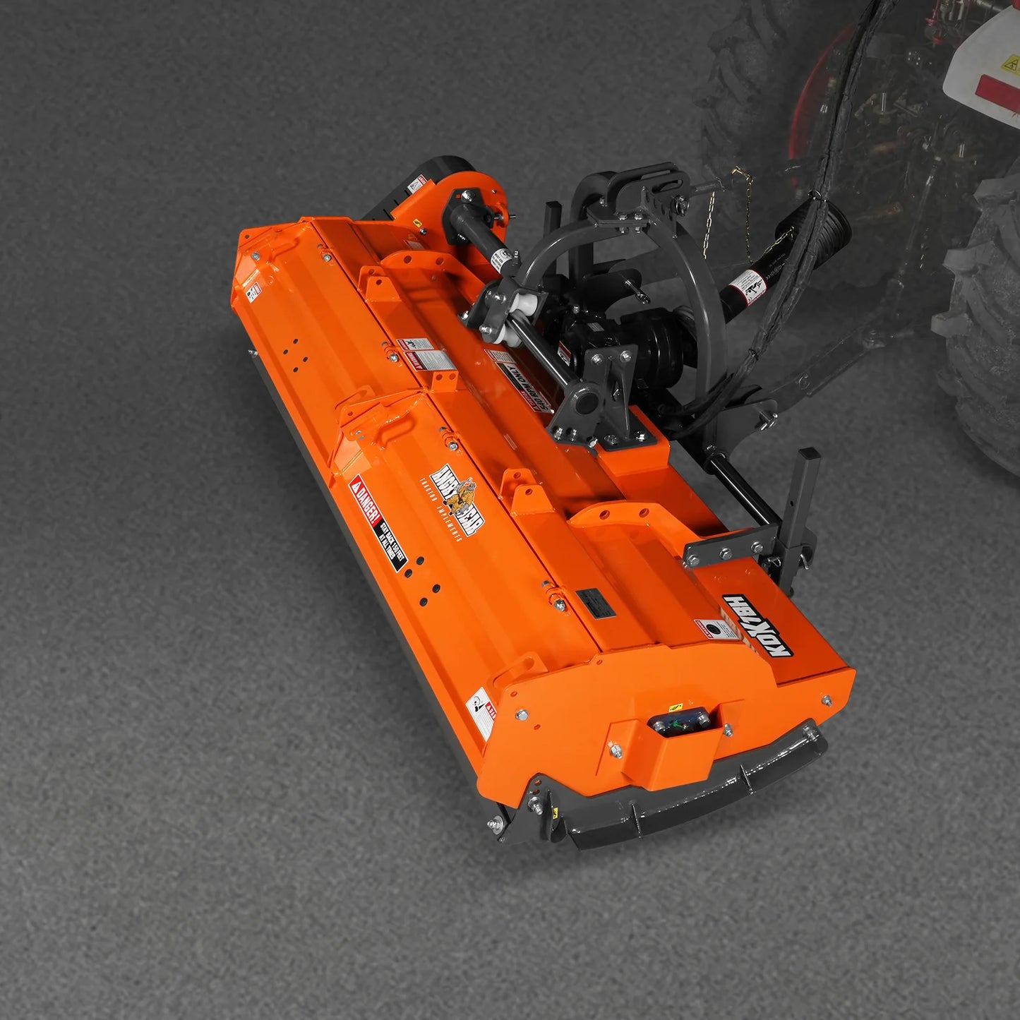 78" Heavy Duty PTO Flail Mower with Hydraulic Side Shift 3 Point 50-85 hp, KDK78H