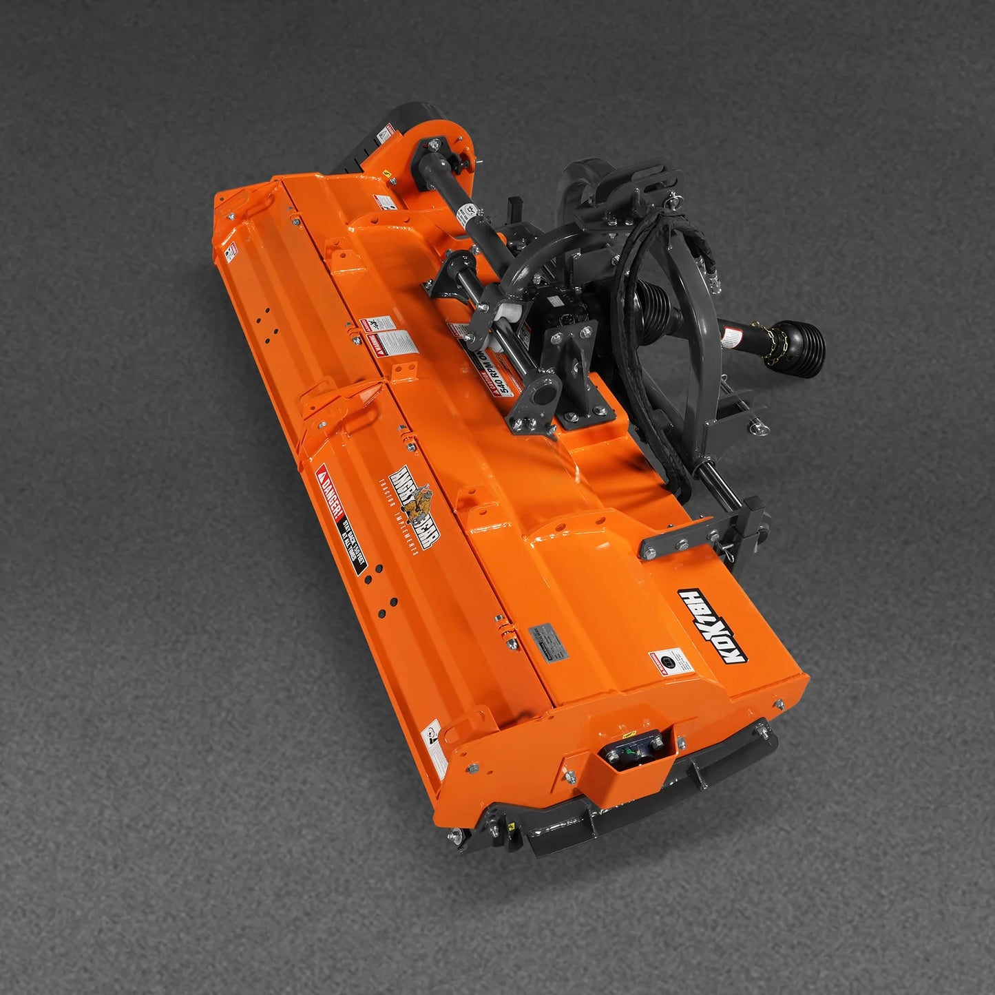 78" Heavy Duty PTO Flail Mower with Hydraulic Side Shift 3 Point 50-85 hp, KDK78H