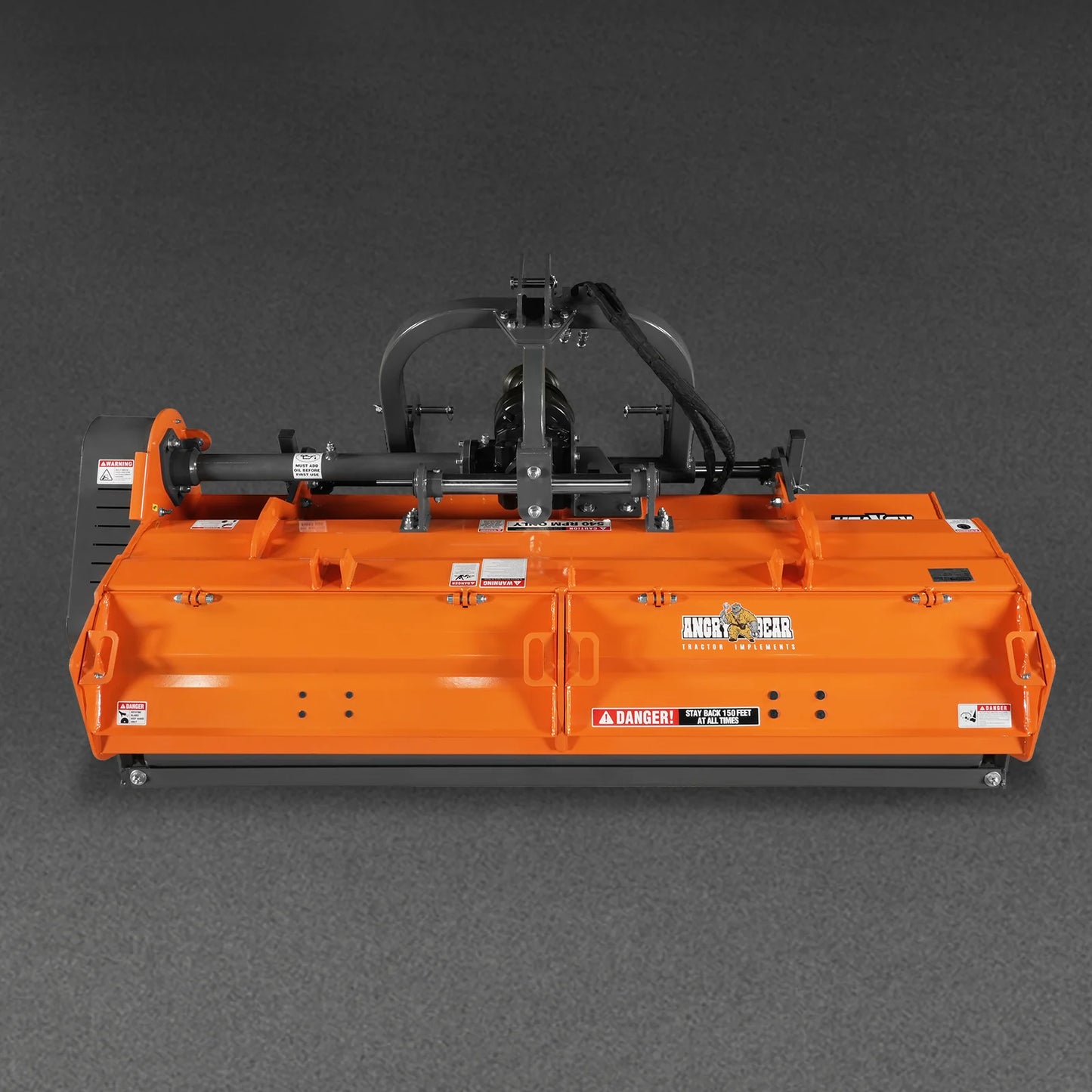 78" Heavy Duty PTO Flail Mower with Hydraulic Side Shift 3 Point 50-85 hp, KDK78H