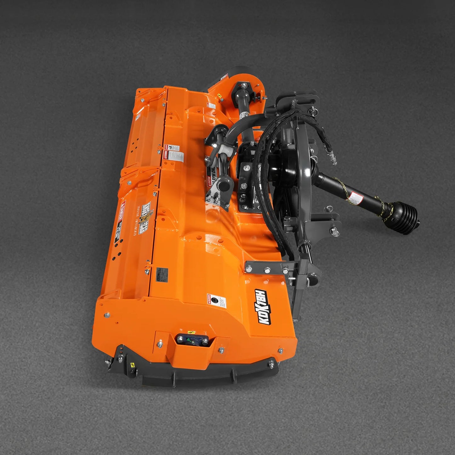 78" Heavy Duty PTO Flail Mower with Hydraulic Side Shift 3 Point 50-85 hp, KDK78H