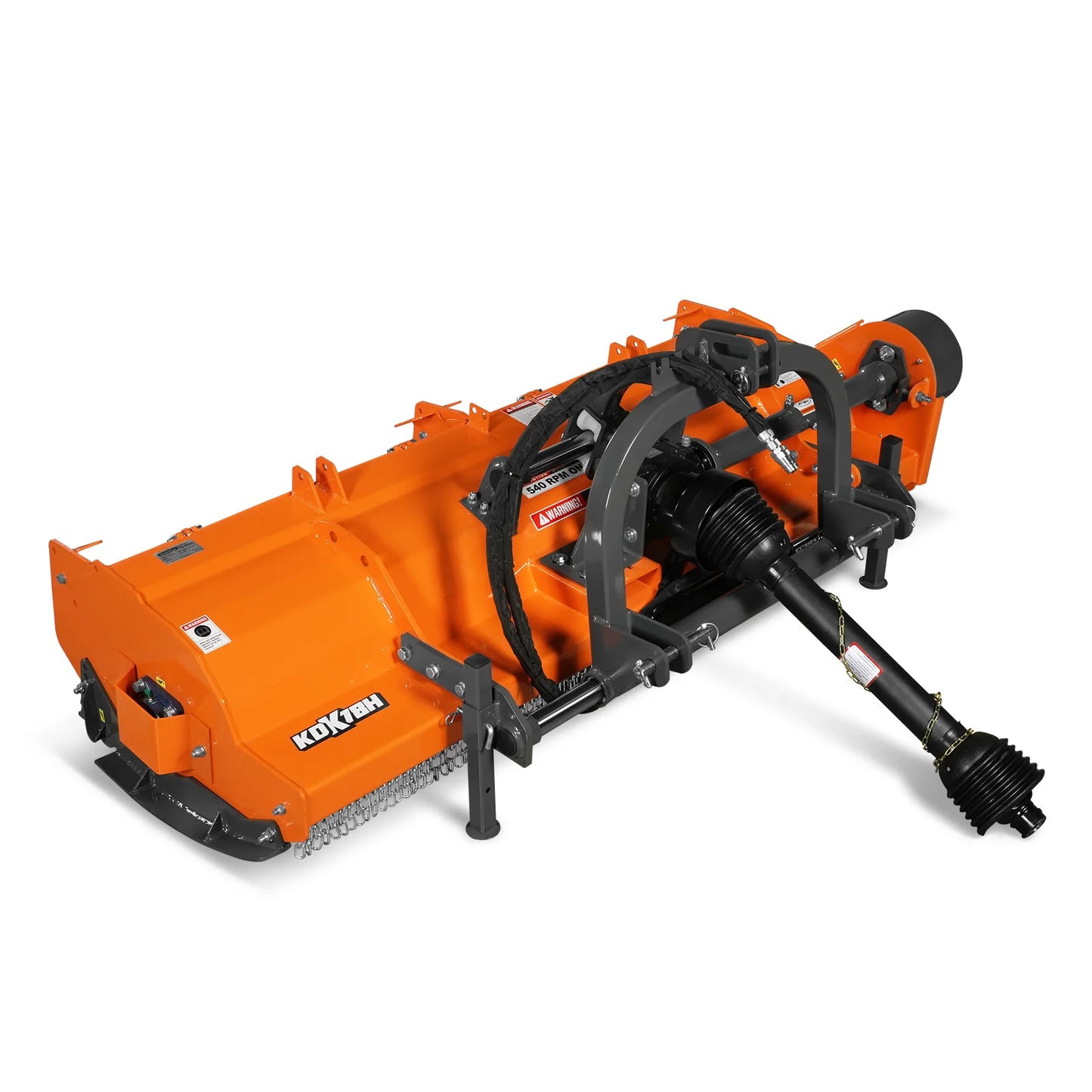 78" Heavy Duty PTO Flail Mower with Hydraulic Side Shift 3 Point 50-85 hp, KDK78H